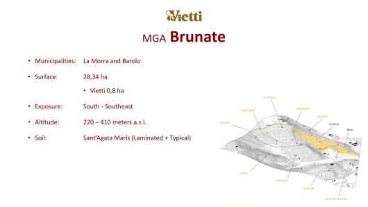 브루나테 MGA 특징. 비에티