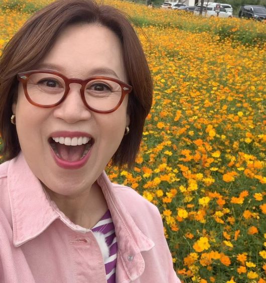 ‘건강 이상설’이 불거진 박미선. 박미선 SNS 캡처