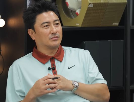 축구선수 출신 방송인 안정환. 유튜브 채널 '안정환19' 캡처.