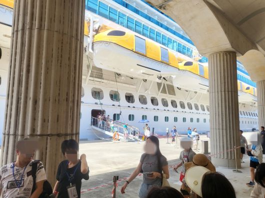 제주 찾은 크루즈관광객.