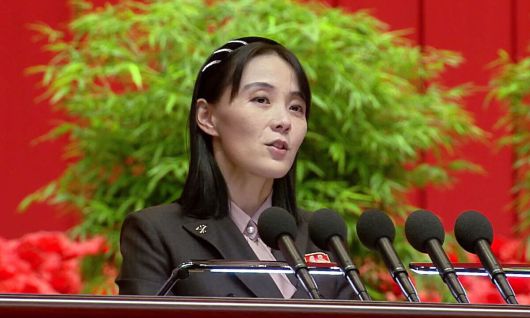 김여정 북한 노동당 부부장. 조선중앙TV 캡처