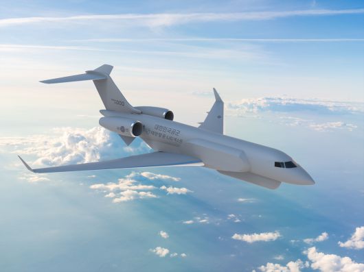 대한항공과 LIG넥스원이 구상하는 한국군 전자전기 상상도. 대한항공 제공