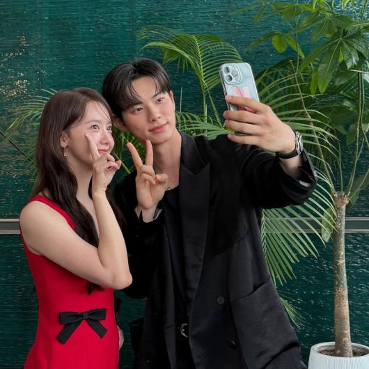 주말 안방극장을 사로잡은 윤아와 이채민. 이채민 SNS 캡처