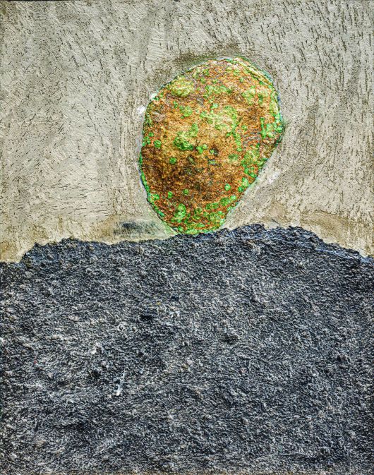 보물, 지금  2022-25 나무 위에 혼합재료, 금박 68.7x53.3cm