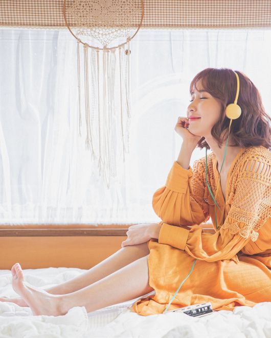 크레용팝 출신 초아. 초아 SNS 캡처