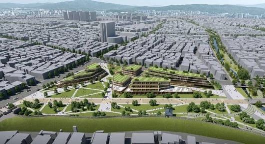 수원 영화 혁신지구 조감도. 경기도 제공