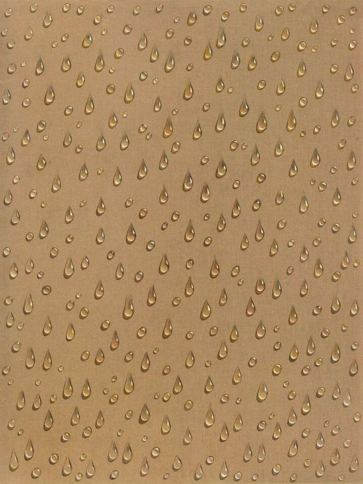 김창열, ‘물방울’,  oil on linen, 259.1×193.9㎝, 1976.   케이옥션 제공