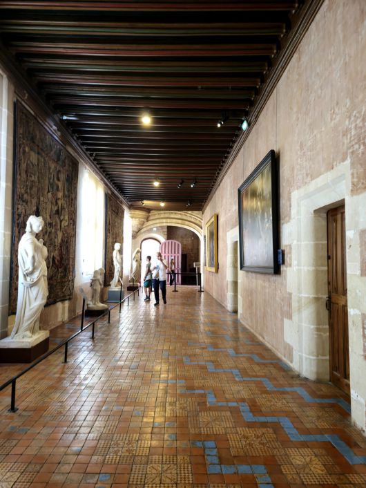 블루아성 루이12세 건물 2층 미술관