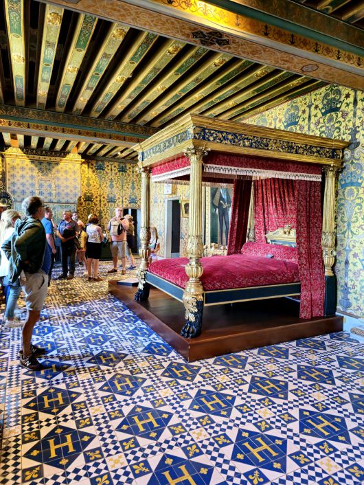 블루아성 앙리 3세 침실.