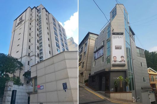 윤민수가 보유하고 있는 청담동 대우로얄카운티V(5차), 아쿠아빌딩(SBS '미운 우리 새끼', 네이버부동산)