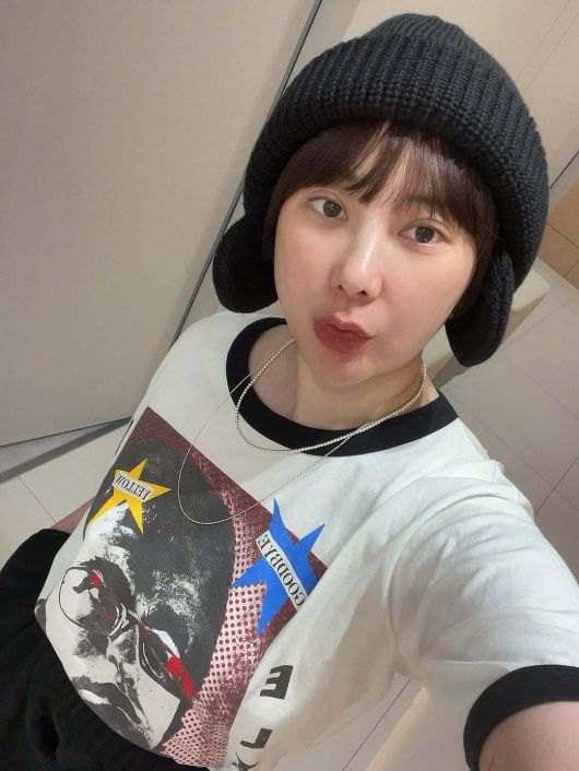 SNS를 통해 근황을 전하고 있는 서인영. 서인영 SNS 캡처