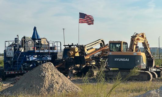 지난 9월 미국 이민당국의 대규모 단속을 받은 조지아주 현대차그룹 공장 건설 현장. AP연합뉴스
