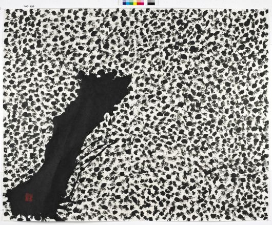 47-8, 160x130cm, 화선지, 먹, 2025년