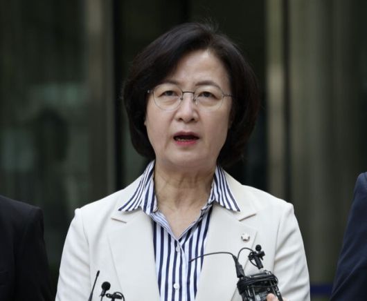 추미애 민주당 의원. 뉴시스