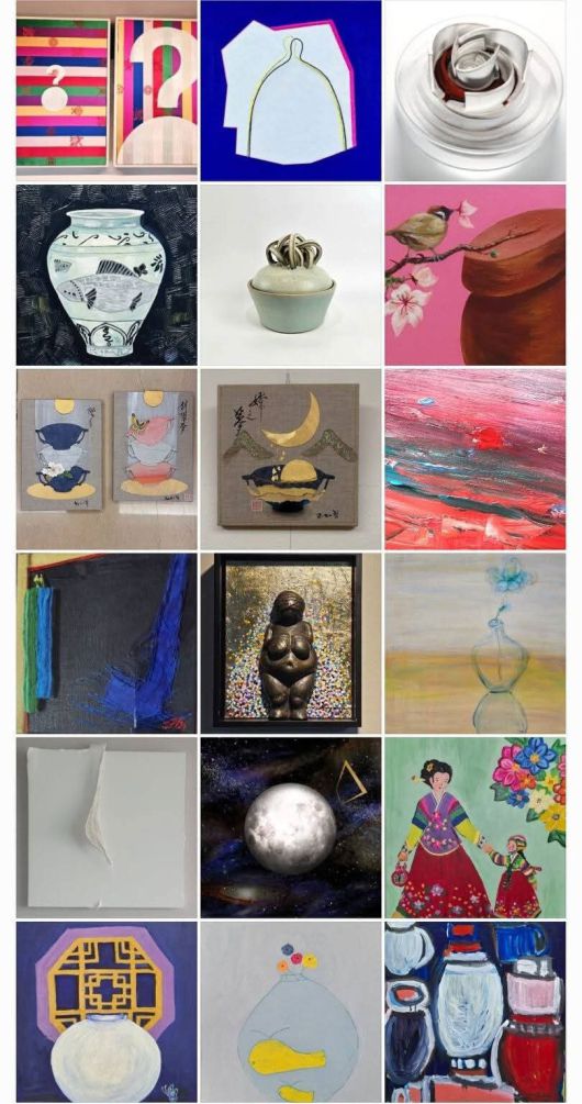 한일백파선국제교류 33인전 ‘2025, 사기장 백파선 현대와 만나다’ 전시 주요 작품.