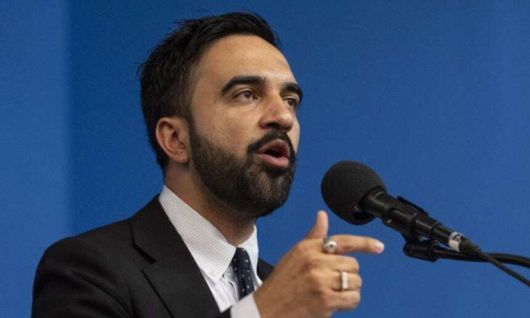 조란 맘다니 미국 민주당 뉴욕시장 후보. AP연합뉴스