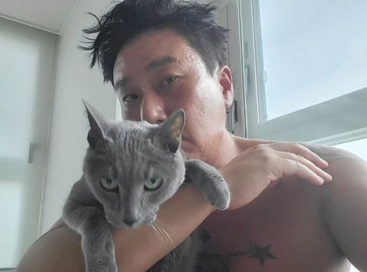 이상민과 반려묘 ‘찡코’, 이상민 인스타그램