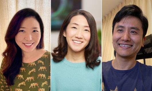 이숙희 슈퍼바이저(왼쪽부터), 이현민 애니메이터, 최영재 애니메이터