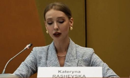 우크라이나 지역 인권 센터 소속 카테리나 라셰프스카 변호사. 카테리나 라셰프스카 X 캡처