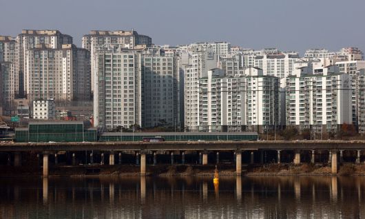 7일 서울 성동구 아파트 단지. 연합뉴스