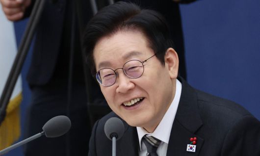 이재명 대통령. 연합