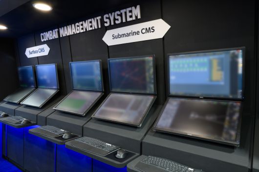 한화시스템이 제안하는 잠수함 통합전투체계와 수상함 통합전투체계. 세계일보 자료사진