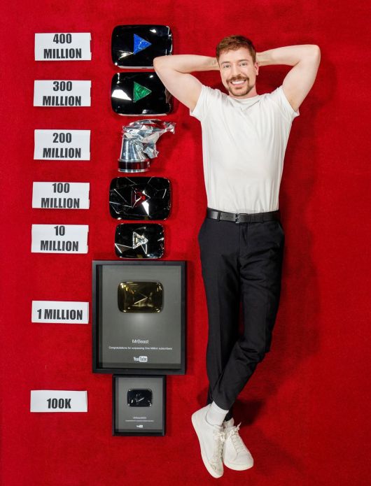 전 세계 구독자 수 1위 유튜버 미스터비스트. 미스터비스트 인스타그램 캡처