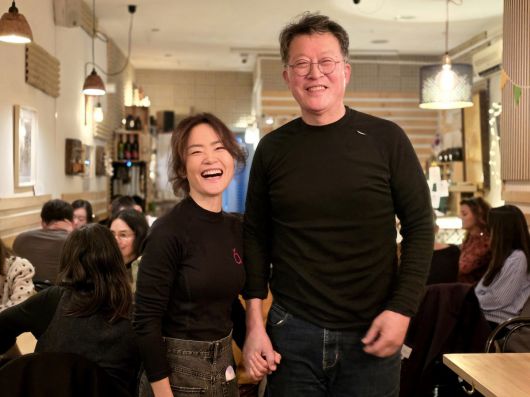 신진호·권경애 대표.  최현태 기자