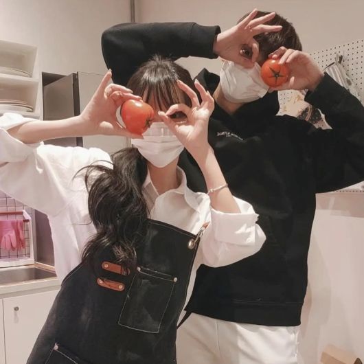 조윤우가 공개한 커플 사진. 조윤우 인스타그램 캡처