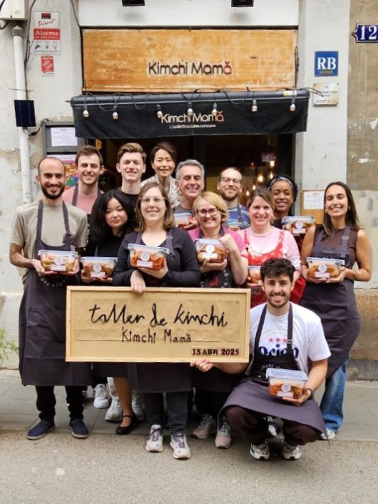 2025년 4월 김치 강좌 수강생. 신진호 대표 제공