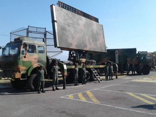 베네수엘라에 배치된 것으로 알려진 중국산 JYL-1 레이더. 세계일보 자료사진