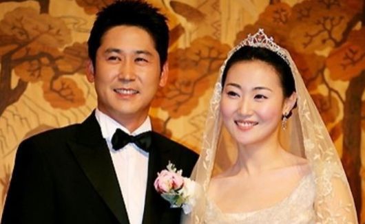 신동엽·선혜윤 부부 결혼식 당시 모습. 연합뉴스 자료사진