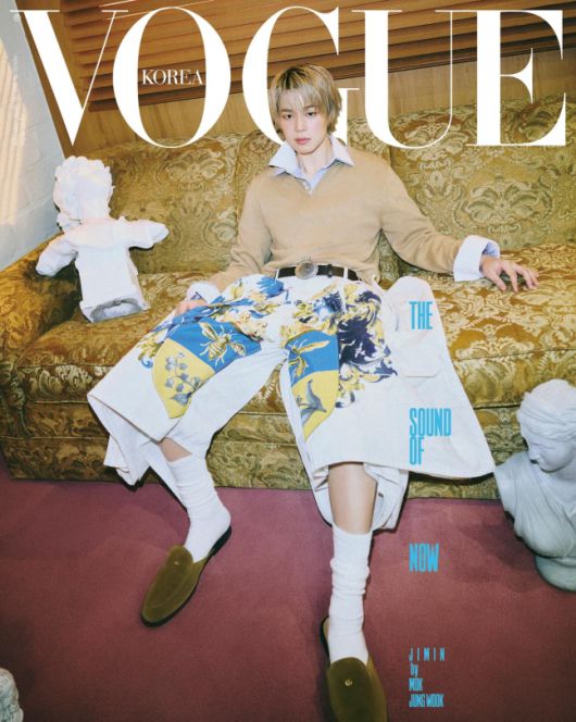 방탄소년단(BTS) 지민. VOGUE KOREA 공식 인스타그램 계정