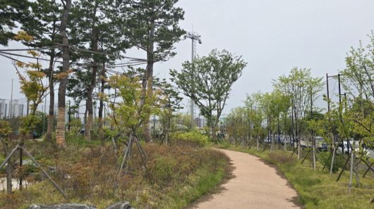 양덕 한마음체육관 전경.