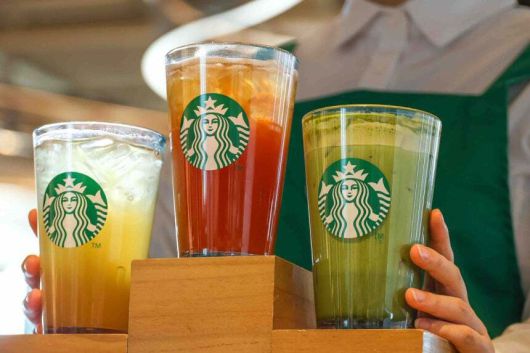 스타벅스 티 음료. 스타벅스코리아