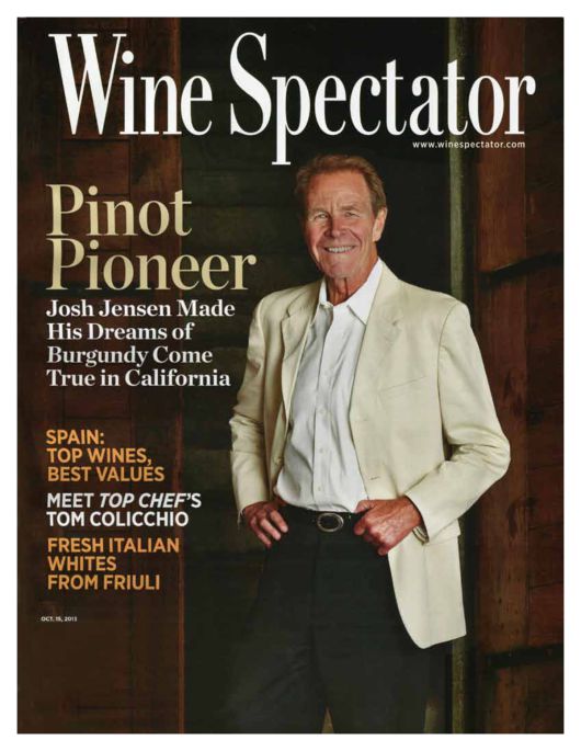 2013년 와인스펙테이터 기사.