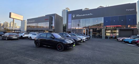 마세라티 판교 전시장, 서비스센터. 판교=이동준 기자