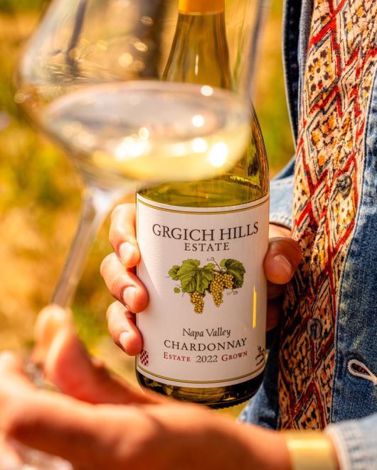 그르기치 힐스 샤르도네. 홈페이지