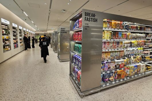 ‘하우스 오브 신세계 청담’ 내 팬트리 코너.