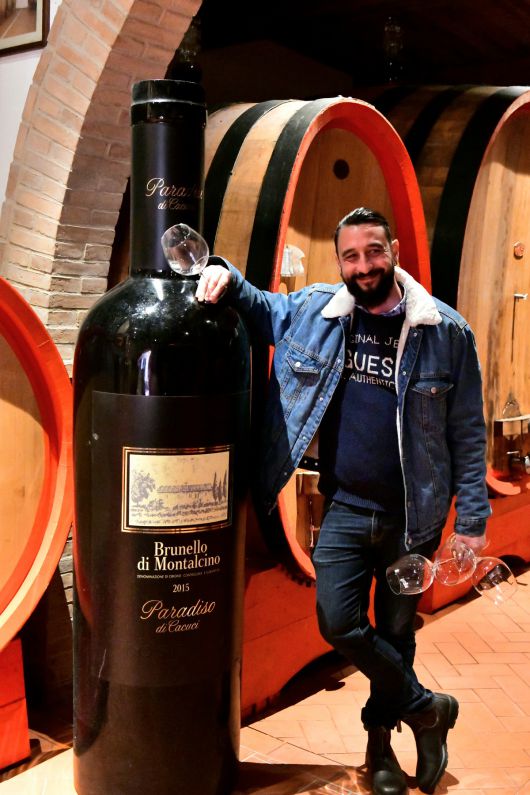 셀러에서 포즈를 취한 Francesco Ditta. 최현태 기자