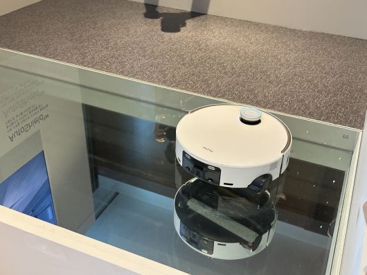 모바의 야심작 Z60 울트라 롤러를 실제로 사용하는 모습. 이화연 기자