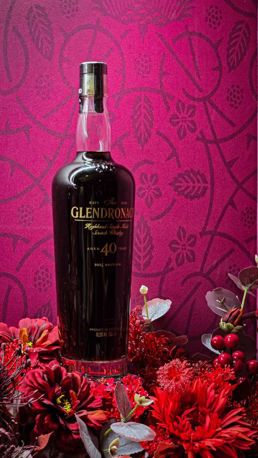 전 세계에 300병밖에 없는 더 글렌드로낙 40년. 사진=정희원 기자