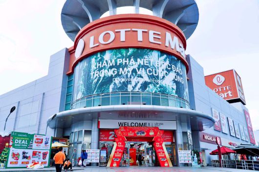 베트남 나트랑에 위치한 롯데마트 나짱점 매장 외부 전경. 롯데마트 제공