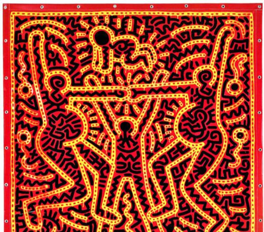 키스 해링의 무제(Untitled, 1984)키스해링의 재단.