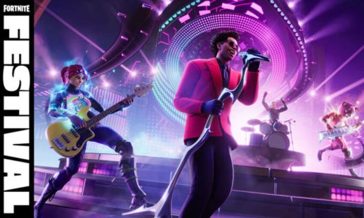 포크나이트와 협업해 순차적으로 공개되는 '포크나이트 페스티벌'.