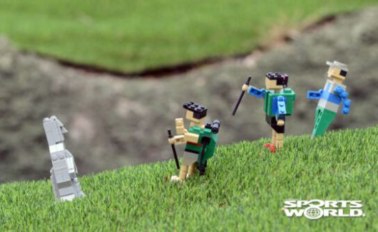 등산하는 사람들