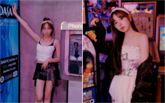 걸그룹 NiziU(니쥬) 멤버 마유카(왼쪽) 마이히. JYP엔터테인먼트 제공.