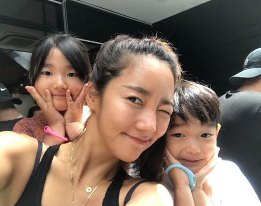 과거 세 사람의 모습. 사진=이윤진 SNS