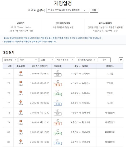 사진=스포츠토토코리아 제공