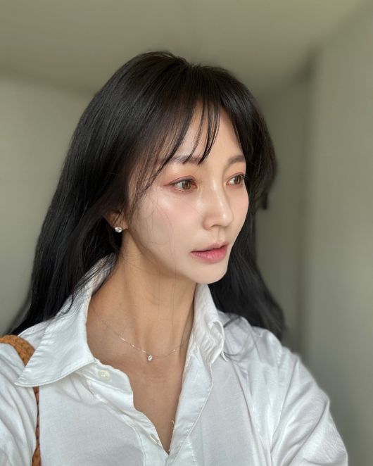 안혜경이 날씬해진 근황을 담은 셀카를 공개했다. 사진 제공 = 안혜경 SNS 계정